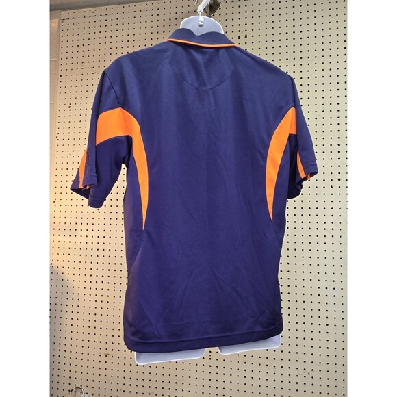 Auburn Tigers Shirt Medium Polo Blue Orange Short Sleeve PGA Tour Unisex - Picture 4 of 6